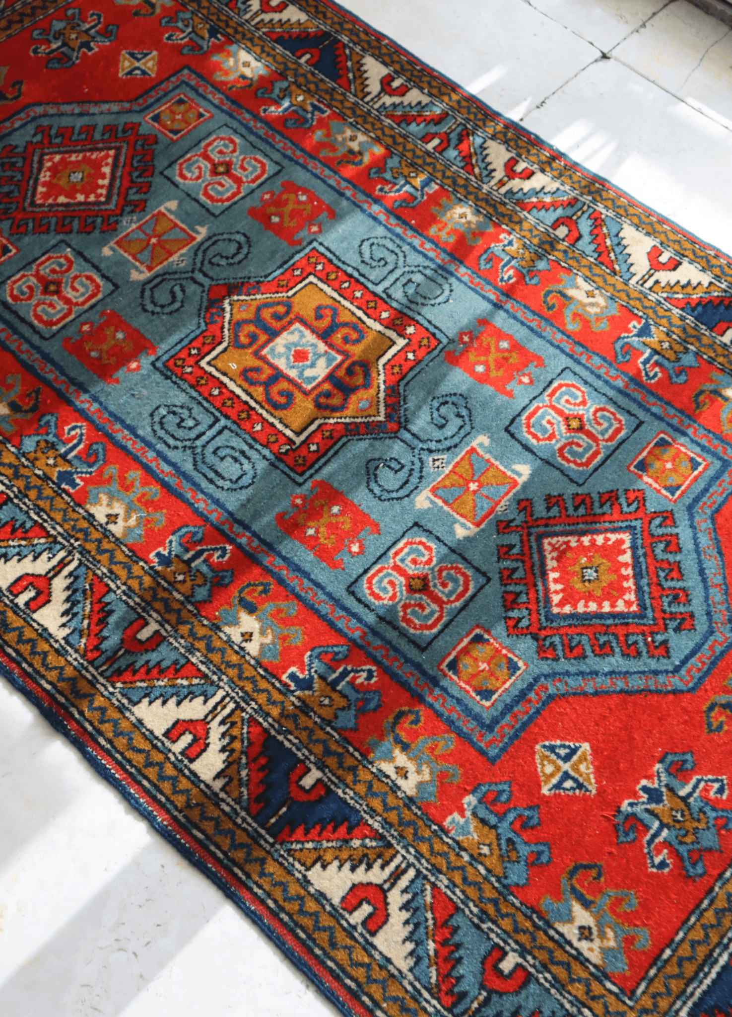 Revival Kazak — 4.6 x 2.6 — No. 188 - Patina House