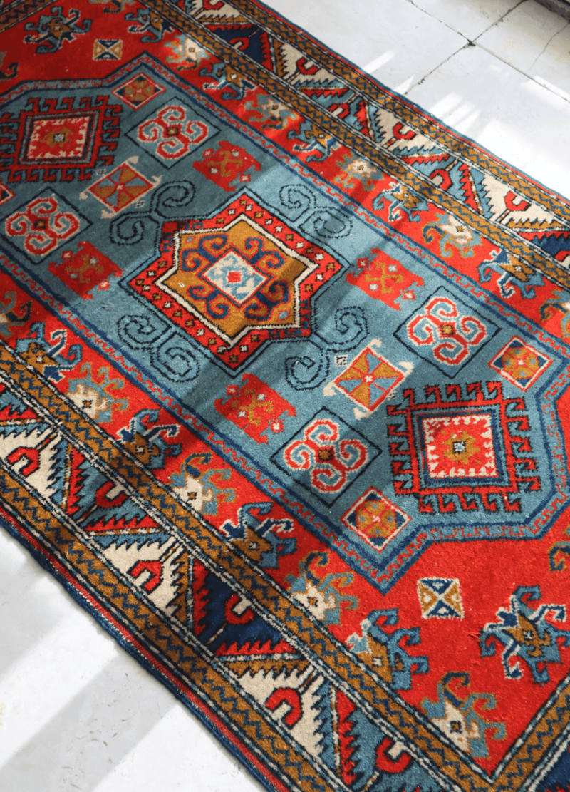 Revival Kazak — 4.6 x 2.6 — No. 188 - Patina House