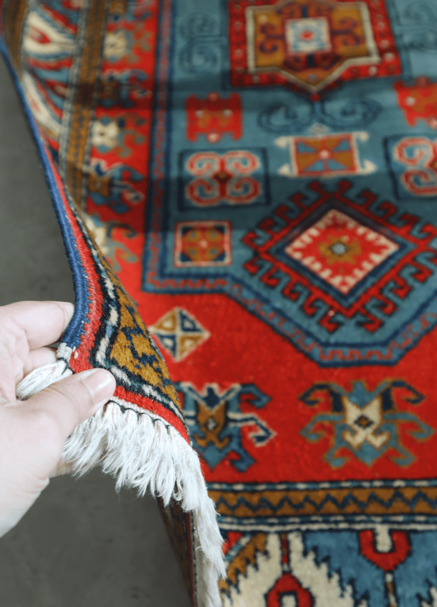 Revival Kazak — 4.6 x 2.6 — No. 188 - Patina House