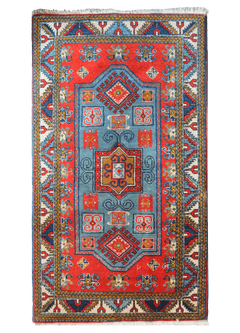 Revival Kazak — 4.6 x 2.6 — No. 188 - Patina House