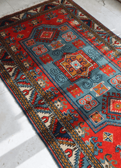 Revival Kazak — 4.6 x 2.6 — No. 188 - Patina House