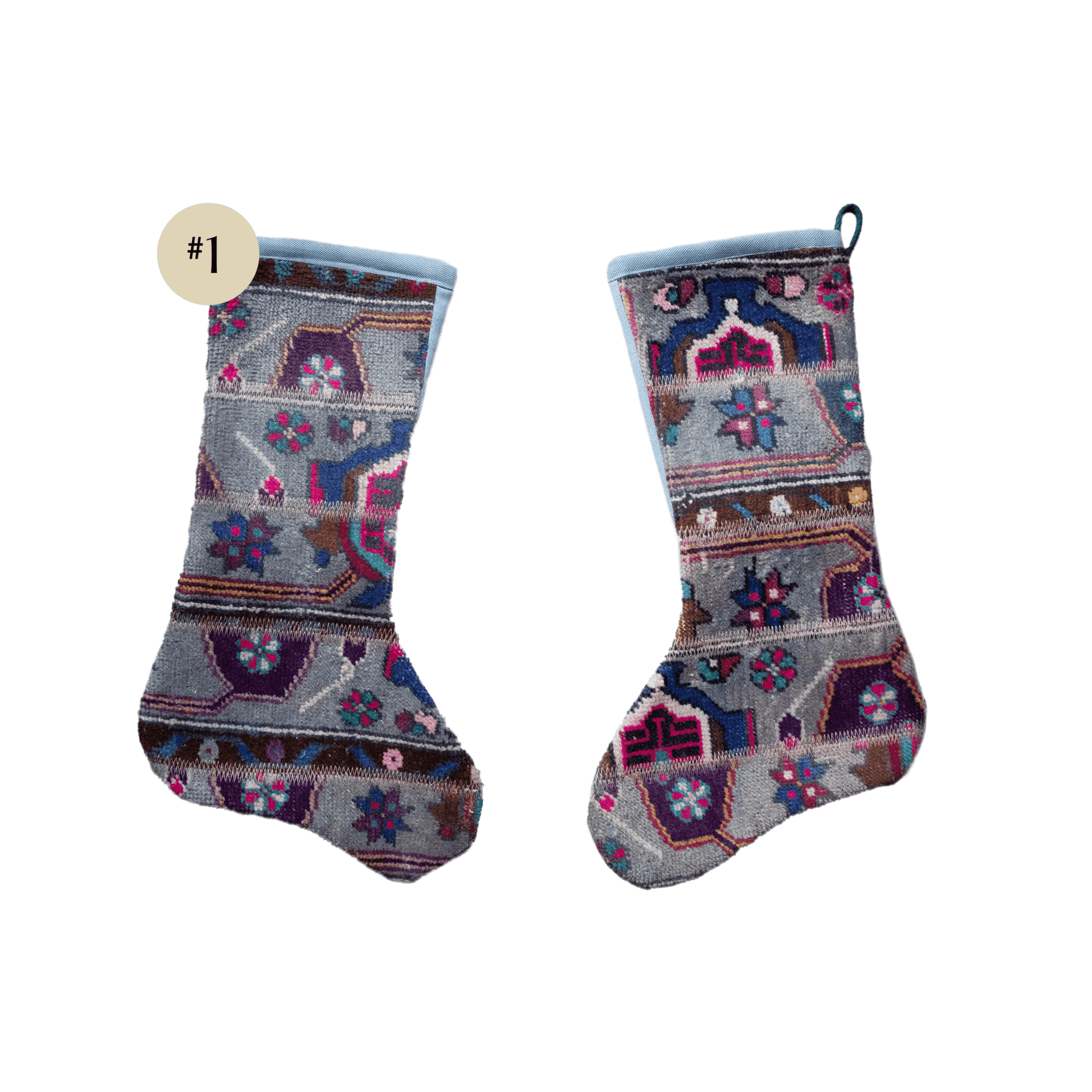 Tinsel Stocking 1 - Patina House