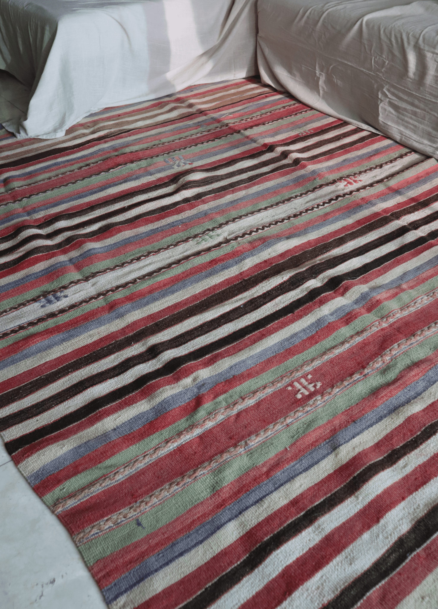 Turkish Sivas Kilim — 8.0 x 5.1 — No. 181 - Patina House