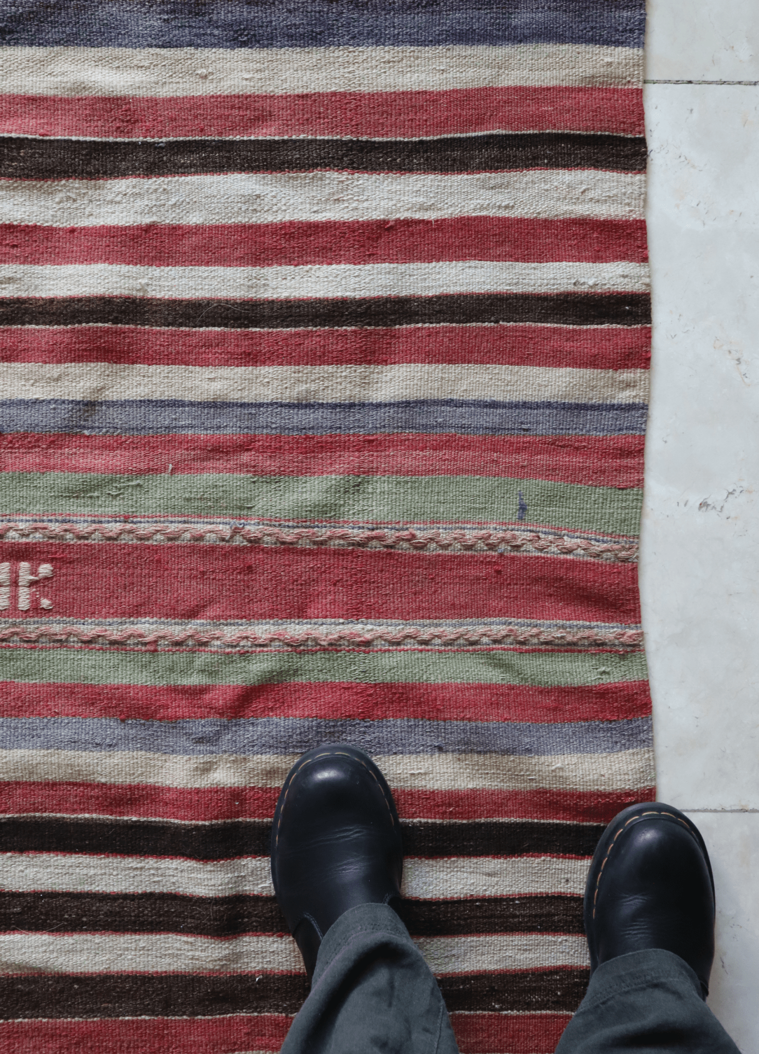 Turkish Sivas Kilim — 8.0 x 5.1 — No. 181 - Patina House