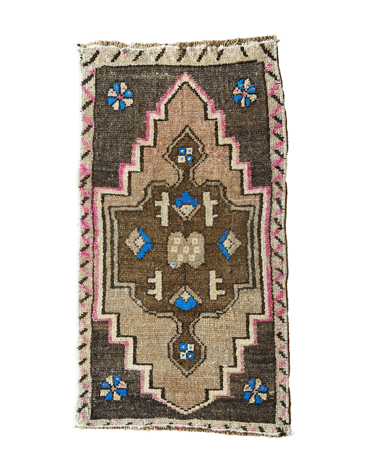 Turkish Yastik Mini Rug 009 - Patina House