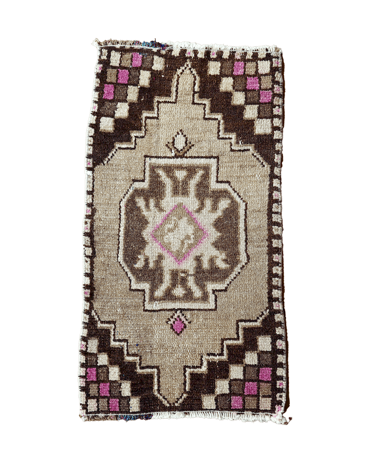 Turkish Yastik Mini Rug 010 - Patina House