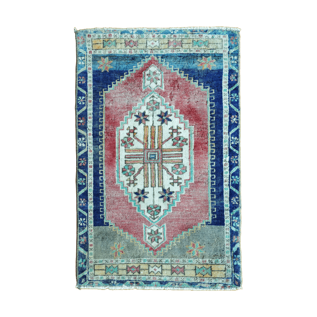 Turkish Yastik Mini Rug 011 - Patina House