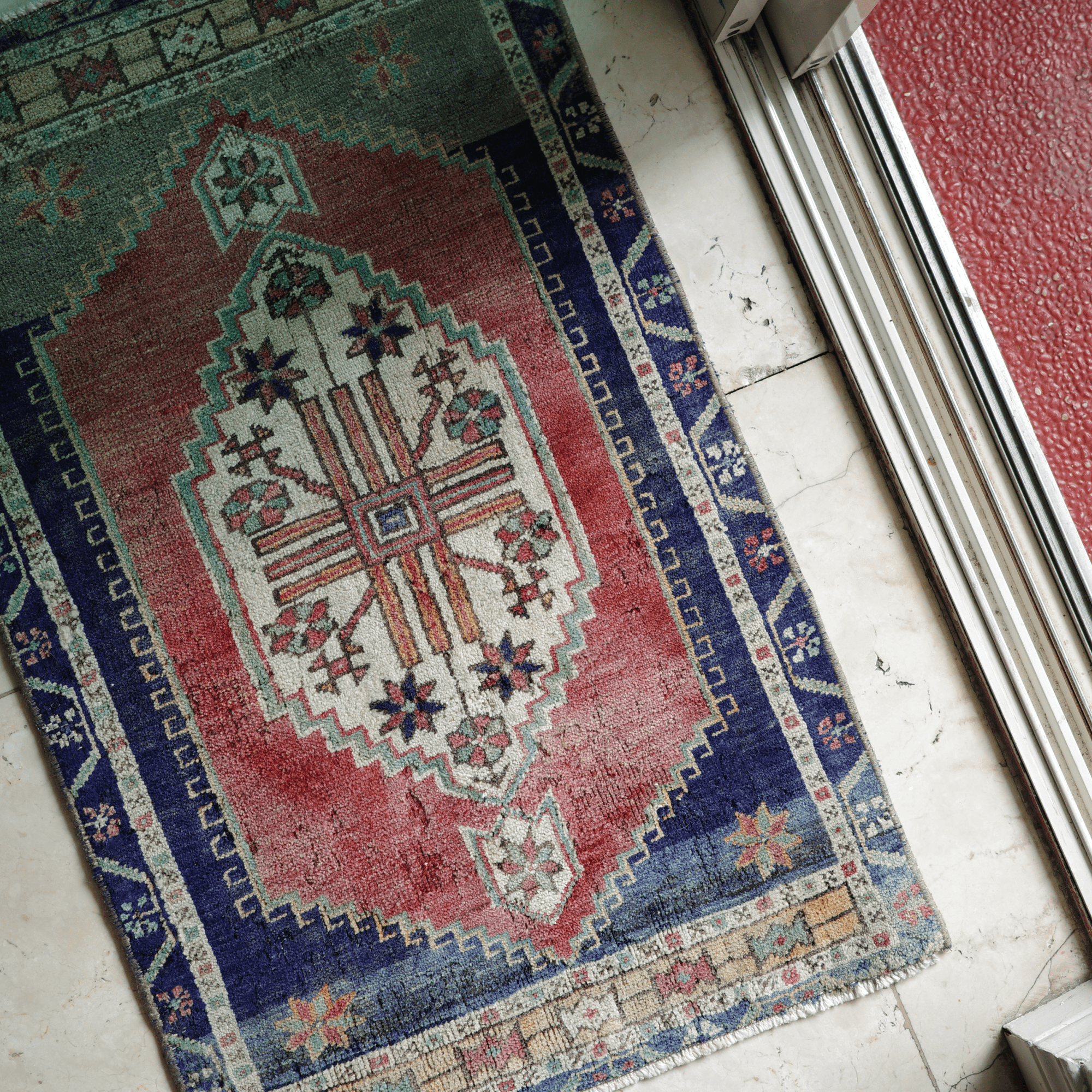 Turkish Yastik Mini Rug 011 - Patina House