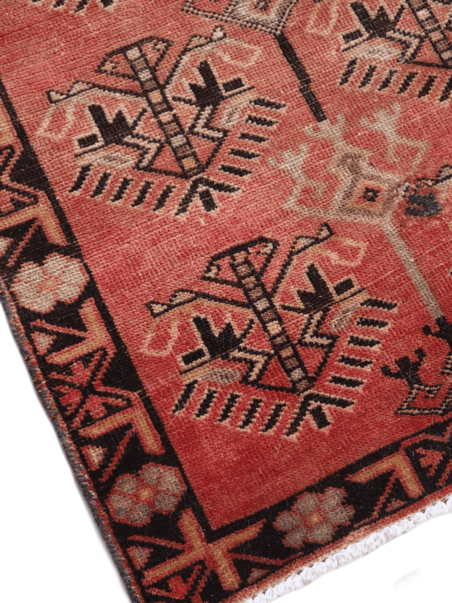 Vintage Balouch Runner Rug — Handwoven Tribal Tree of Life Pattern — No. 036 - Patina House