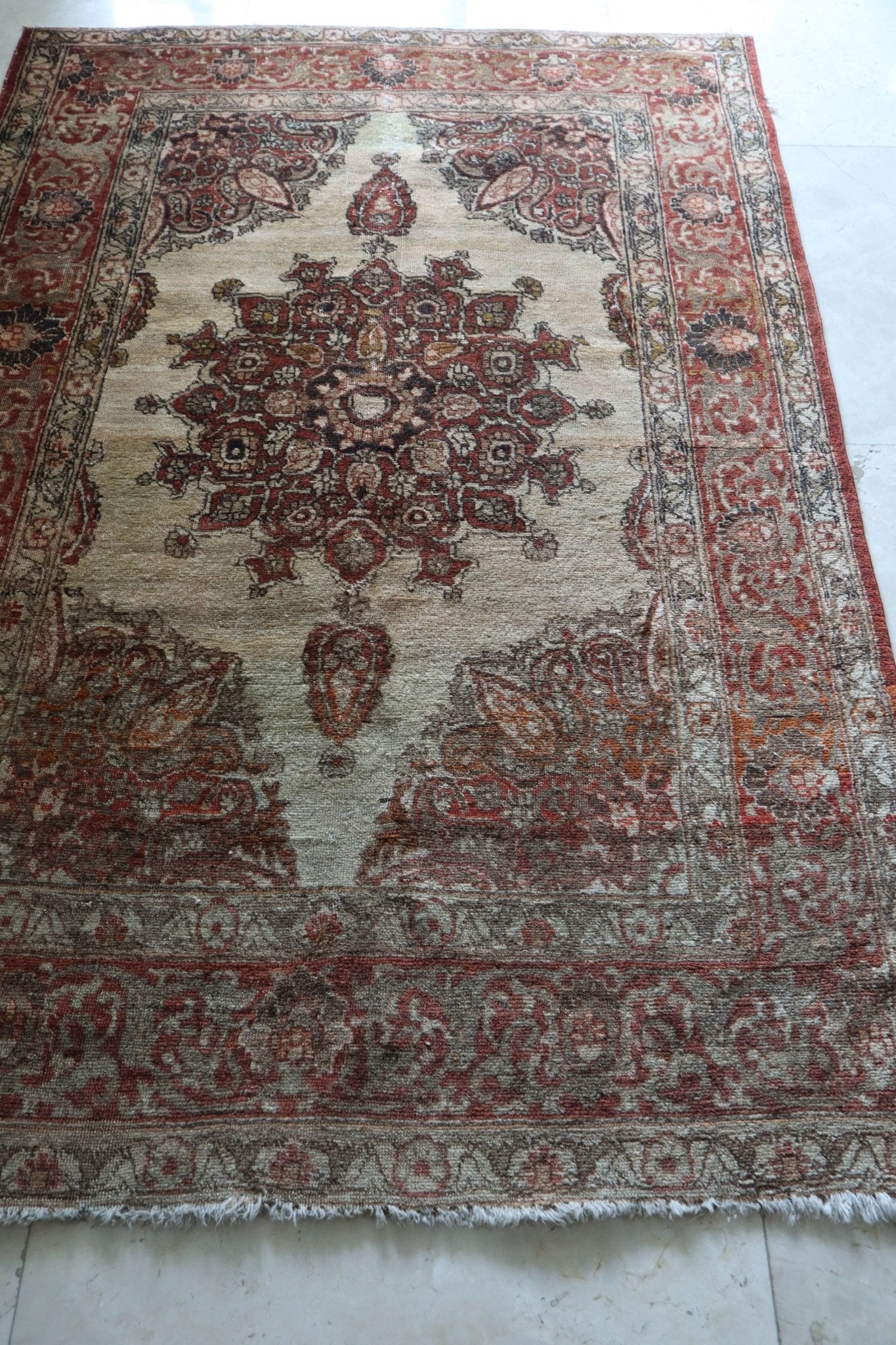 Vintage Persian Kerman Rug — No. 158 - Patina House