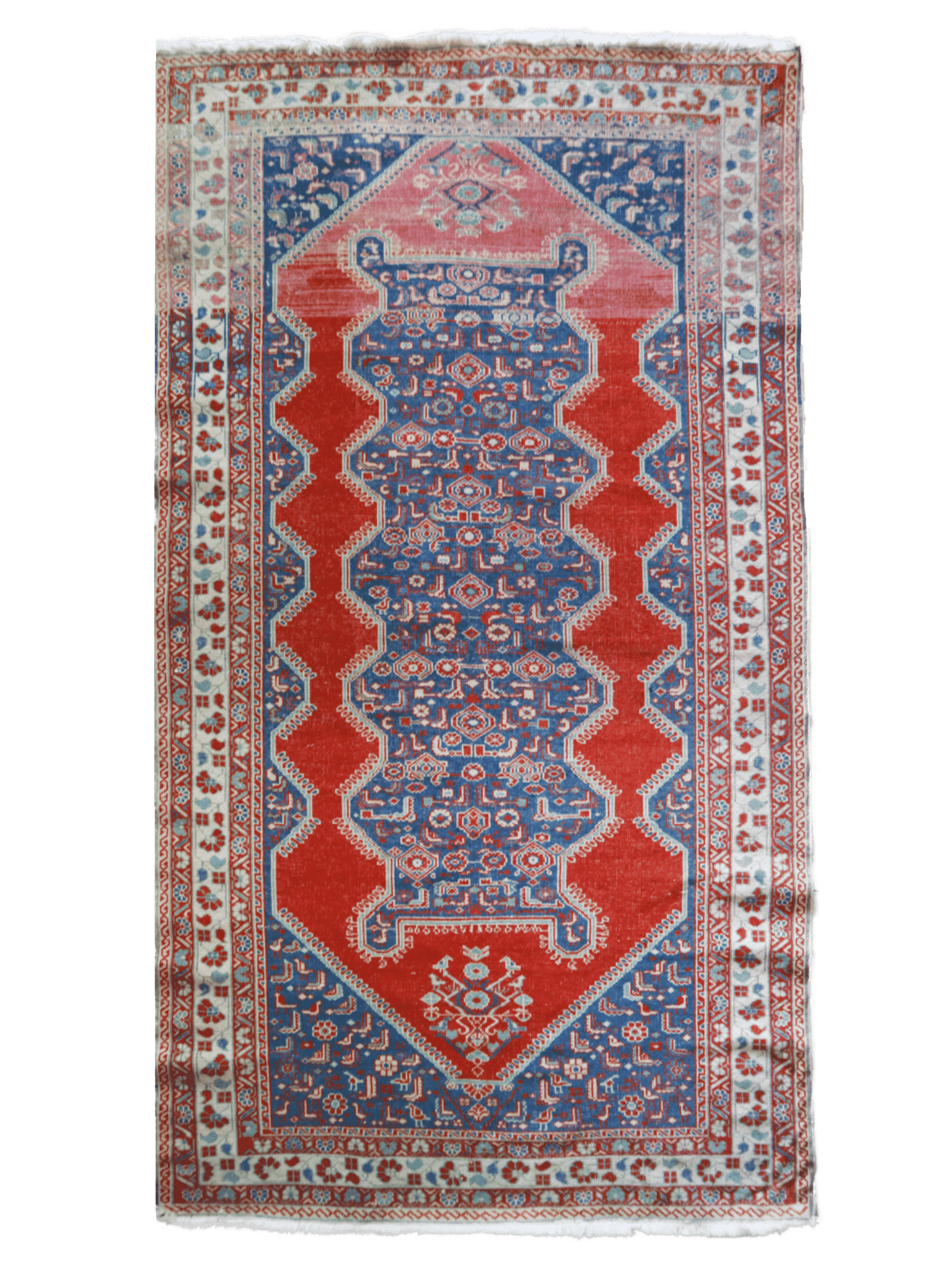 Vintage Persian Qashqai Mihrab — No. 160 - Patina House