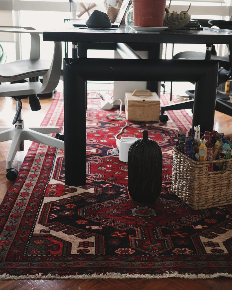 Vintage Persian Tribal Hamadan Runner — No. 153 - Patina House