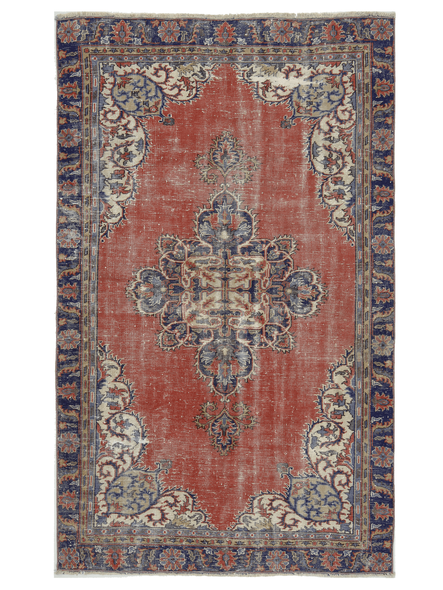 Vintage Turkish – Distressed Terracotta Medallion – No. 142 - Patina House